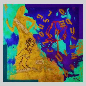 Golden goddess (Reproduction)