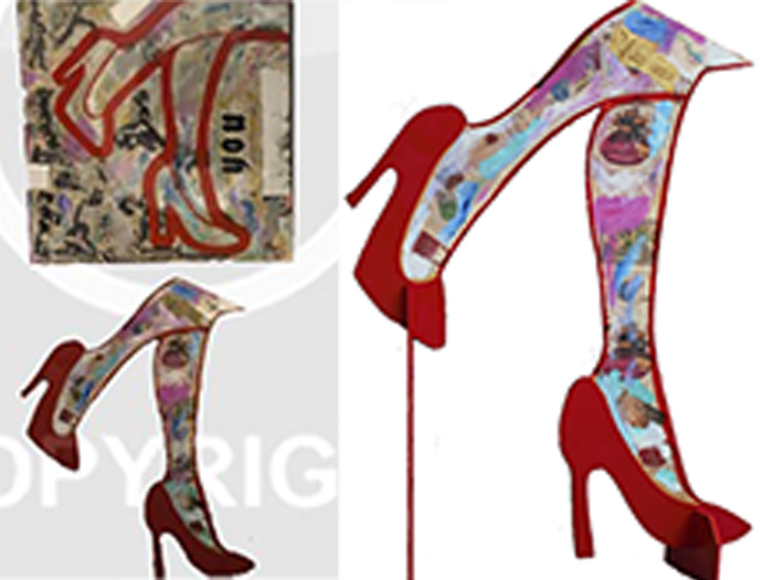 escultura heels Sin título-1