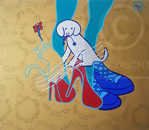 heels and sneakers webSending More Love to save the planet